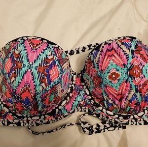 34D Shade & Shore bandeau bikini top